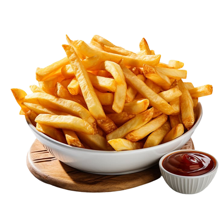 Frites croustillantes dorées